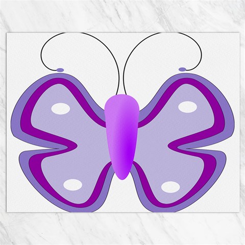 Cute Awareness Butterfly Canvas 18  x 24  (Unframed) from ArtsNow.com 17.8 x23.08  Canvas - 1