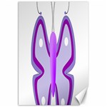 Cute Awareness Butterfly Canvas 20  x 30  (Unframed)