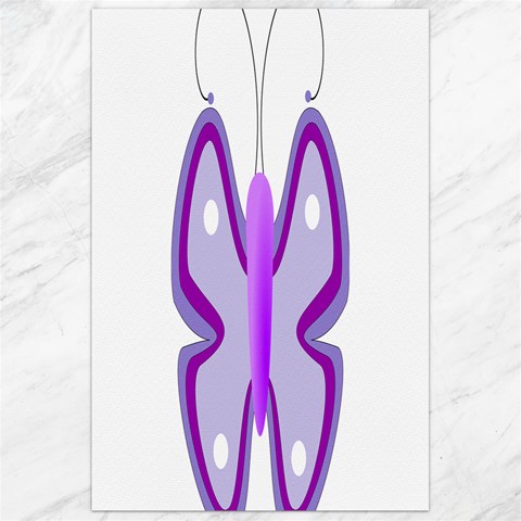 Cute Awareness Butterfly Canvas 24  x 36  (Unframed) from ArtsNow.com 23.35 x34.74  Canvas - 1