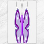 Cute Awareness Butterfly Canvas 24  x 36  (Unframed)