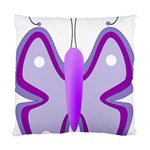 Cute Awareness Butterfly Cushion Case (Single Sided) 