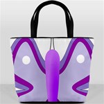 Cute Awareness Butterfly Bucket Handbag