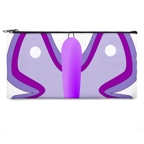Cute Awareness Butterfly Pencil Case from ArtsNow.com Front
