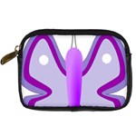 Cute Awareness Butterfly Digital Camera Leather Case