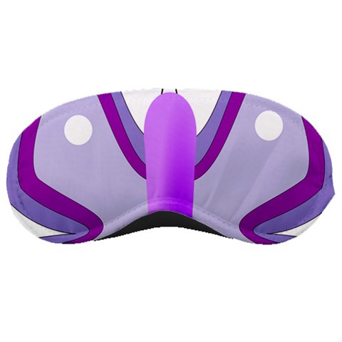 Cute Awareness Butterfly Sleeping Mask from ArtsNow.com Front