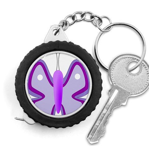 Cute Awareness Butterfly Measuring Tape from ArtsNow.com Front