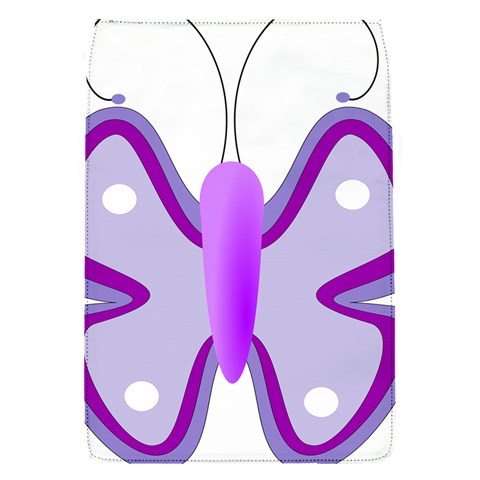 Cute Awareness Butterfly Removable Flap Cover (Small) from ArtsNow.com Front