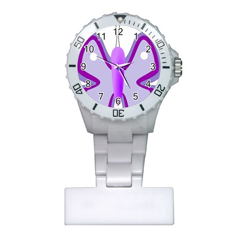 Cute Awareness Butterfly Nurses Watch from ArtsNow.com Front