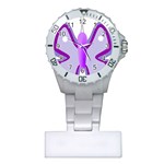 Cute Awareness Butterfly Nurses Watch