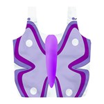 Cute Awareness Butterfly Reusable Bag (L)