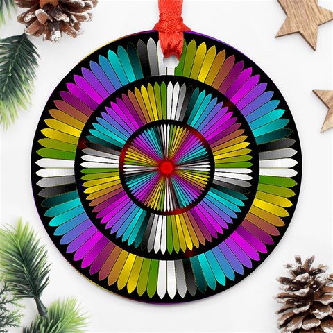 Abundance Ornament (Round) from ArtsNow.com Front