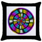Abundance Throw Pillow Case (Black)
