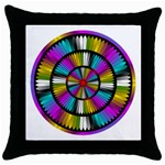 Abundance Throw Pillow Case (Black)