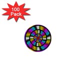 Abundance 1  Mini Button (100 pack) 