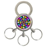 Abundance 3-Ring Key Chain