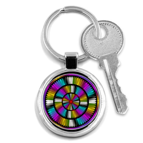 Abundance Key Chain (Round) from ArtsNow.com Front