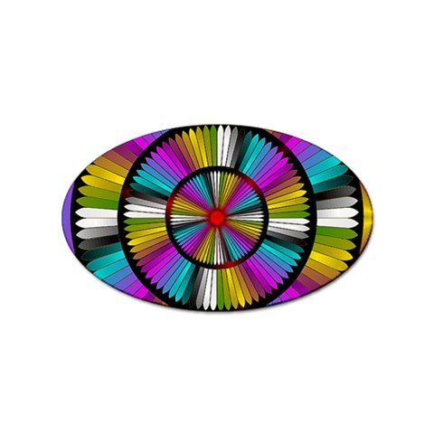Abundance Sticker Oval (10 pack) from ArtsNow.com Front