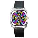 Abundance Square Metal Watch