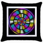 Abundance Throw Pillow Case (Black)