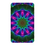 Star Of Leaves, Abstract Magenta Green Forest Memory Card Reader (Rectangular)