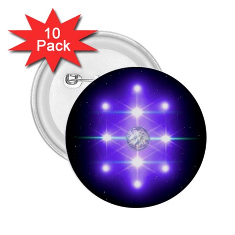Ascension 2.25  Button (10 pack) from ArtsNow.com Front