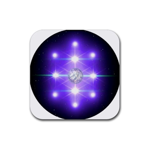Ascension Rubber Coaster (Square) from ArtsNow.com Front