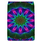 Star Of Leaves, Abstract Magenta Green Forest Removable Flap Cover (Small) Star Of Leaves, Abstract Magenta Green Forest Removable Flap Cover (Small)