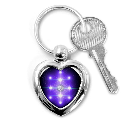 Ascension Key Chain (Heart) from ArtsNow.com Front