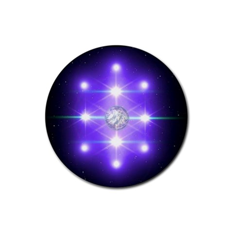 Ascension Rubber Coaster (Round) from ArtsNow.com Front