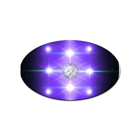 Ascension Sticker (Oval) from ArtsNow.com Front