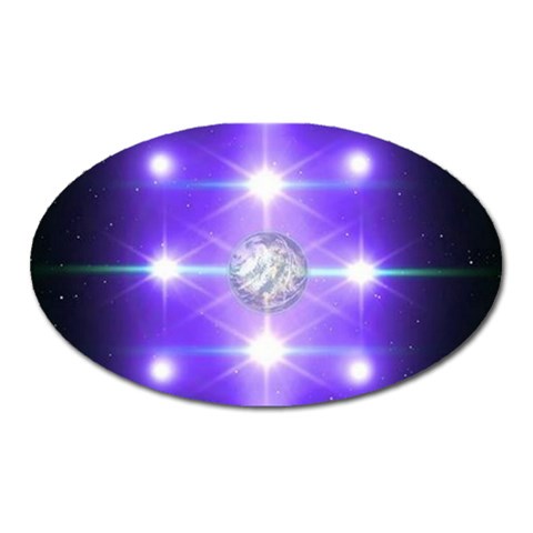 Ascension Magnet (Oval) from ArtsNow.com Front