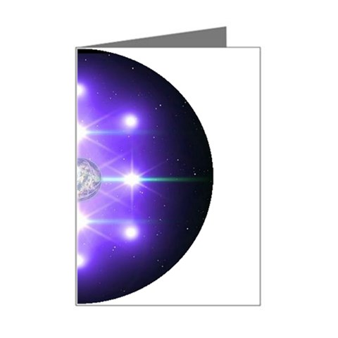 Ascension Mini Greeting Card from ArtsNow.com Left