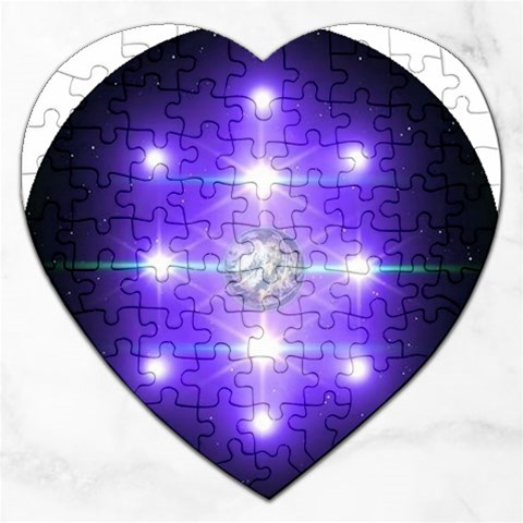 Ascension Jigsaw Puzzle (Heart) from ArtsNow.com Front