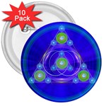 Balance 3  Button (10 pack)