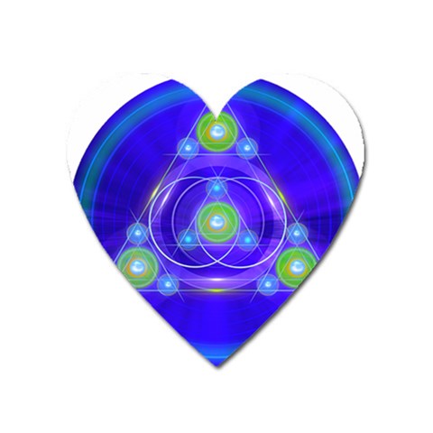 Balance Magnet (Heart) from ArtsNow.com Front