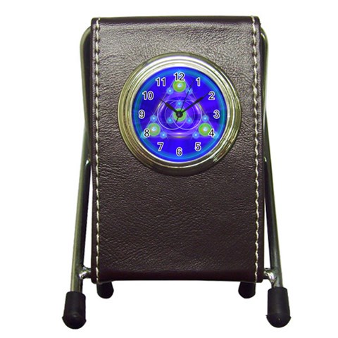Balance Pen Holder Desk Clock from ArtsNow.com Front