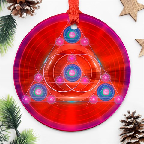 Balance Ornament (Round) from ArtsNow.com Front
