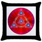 Balance Throw Pillow Case (Black)