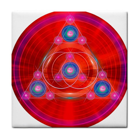 Balance Tile Coaster from ArtsNow.com Front