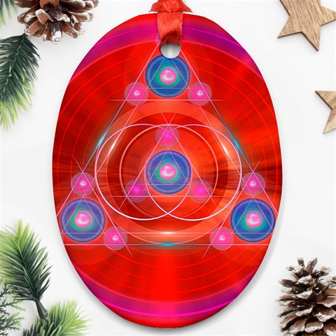 Balance Ornament (Oval) from ArtsNow.com Front