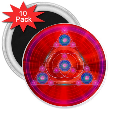 Balance 3  Magnet (10 pack) from ArtsNow.com Front