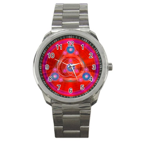 Balance Sport Metal Watch from ArtsNow.com Front