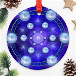 Blueprint Ornament (Round)