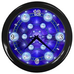 Blueprint Wall Clock (Black)