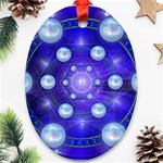 Blueprint Ornament (Oval)