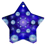 Blueprint Ornament (Star)