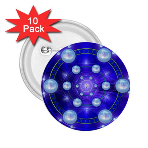 Blueprint 2.25  Button (10 pack) from ArtsNow.com Front