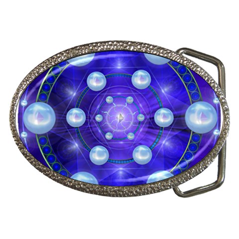 Blueprint Belt Buckle from ArtsNow.com Front