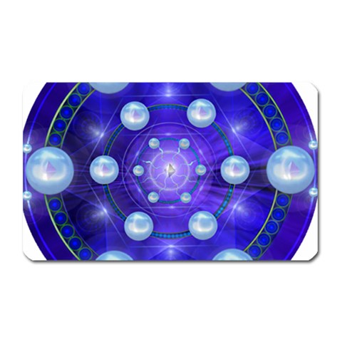 Blueprint Magnet (Rectangular) from ArtsNow.com Front