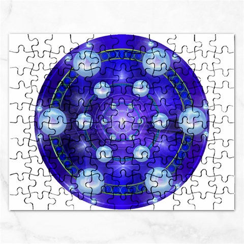 Blueprint Jigsaw Puzzle (Rectangular) from ArtsNow.com Front